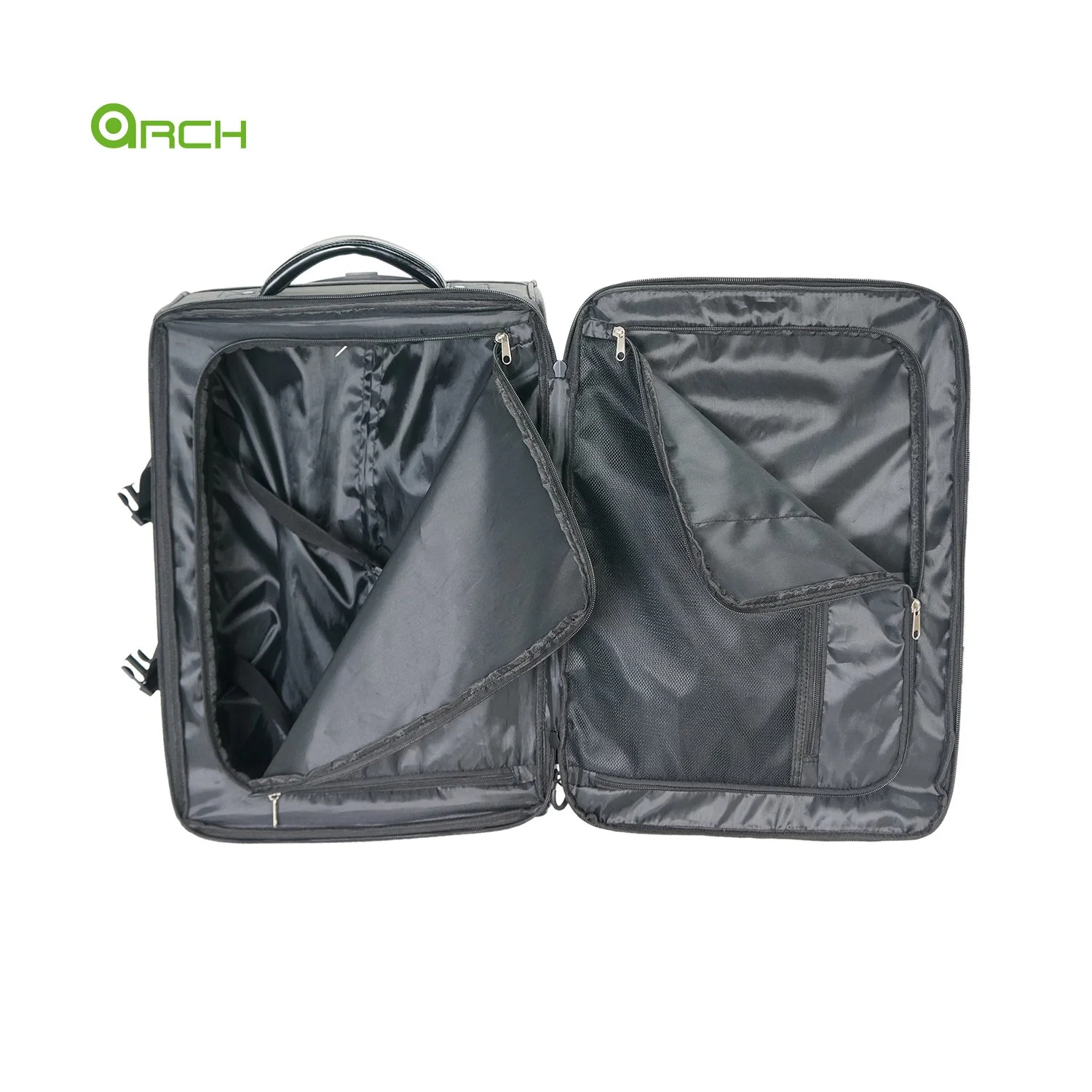Waterproof Carbon Material Travel Bag Luggage Carry on with Trolley