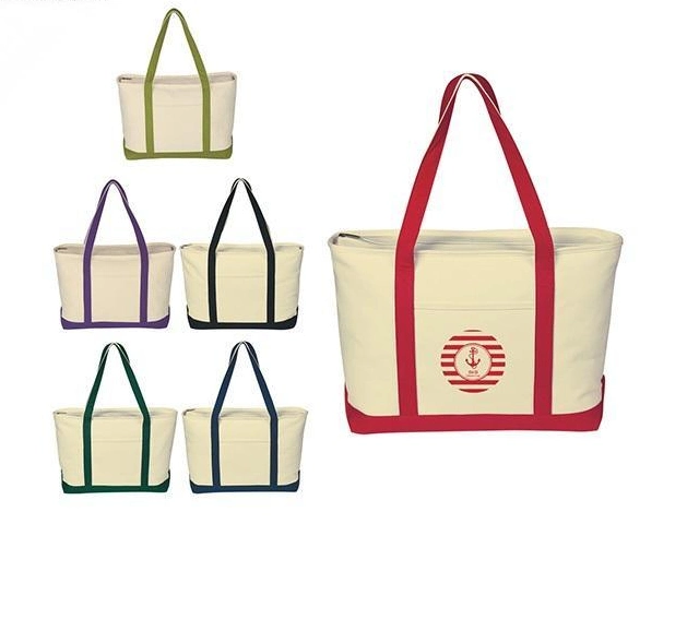 Cheap Wholesale/Supplier Gran Mercado promocional Tote lienzo de algodón Bolsa de compras