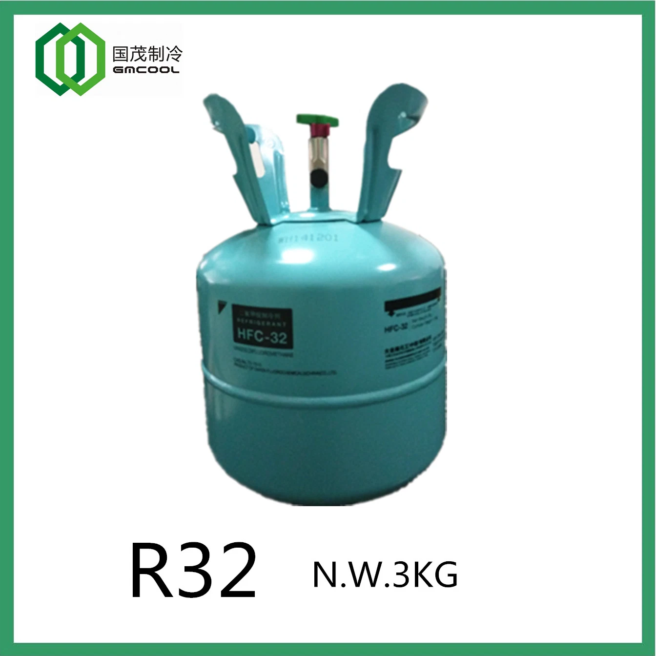 Refrigerant Gas R32 with DOT-39 Non-Refillable Steel Cylinder