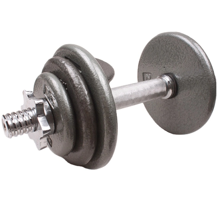 Wholesale/Supplier Sporting Goods Weightlifting Dumbbells Gym Dumbbell Fitness Equipment Flat Cast Iron Dumbbell Gym Equipment