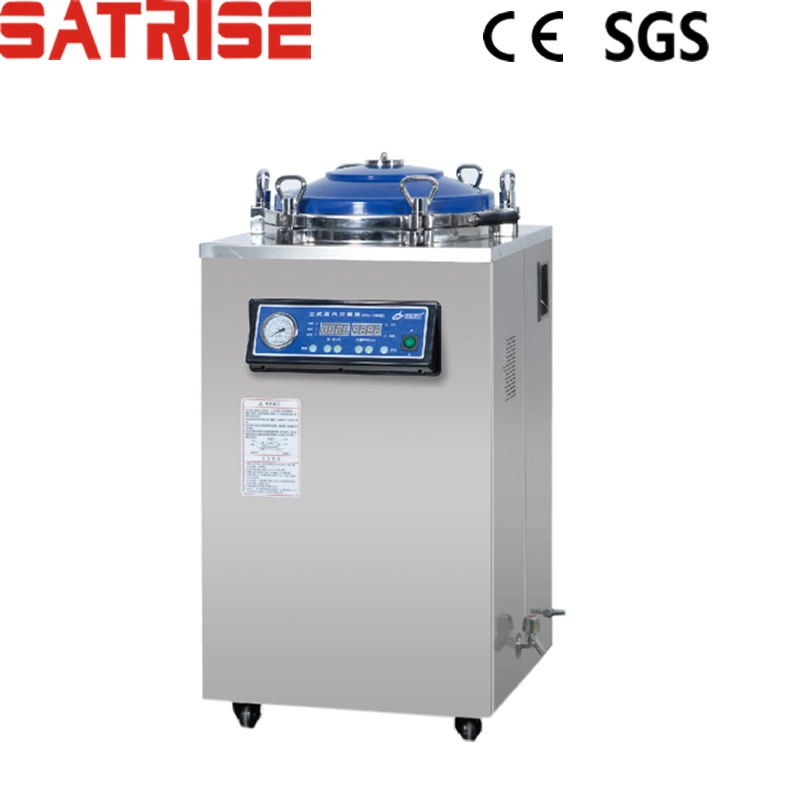 35L 50L 75L 100L 120L 150L Automatic Stainless Steel Vertical Steam Autoclave Sterilizer for Mushroom Substrate