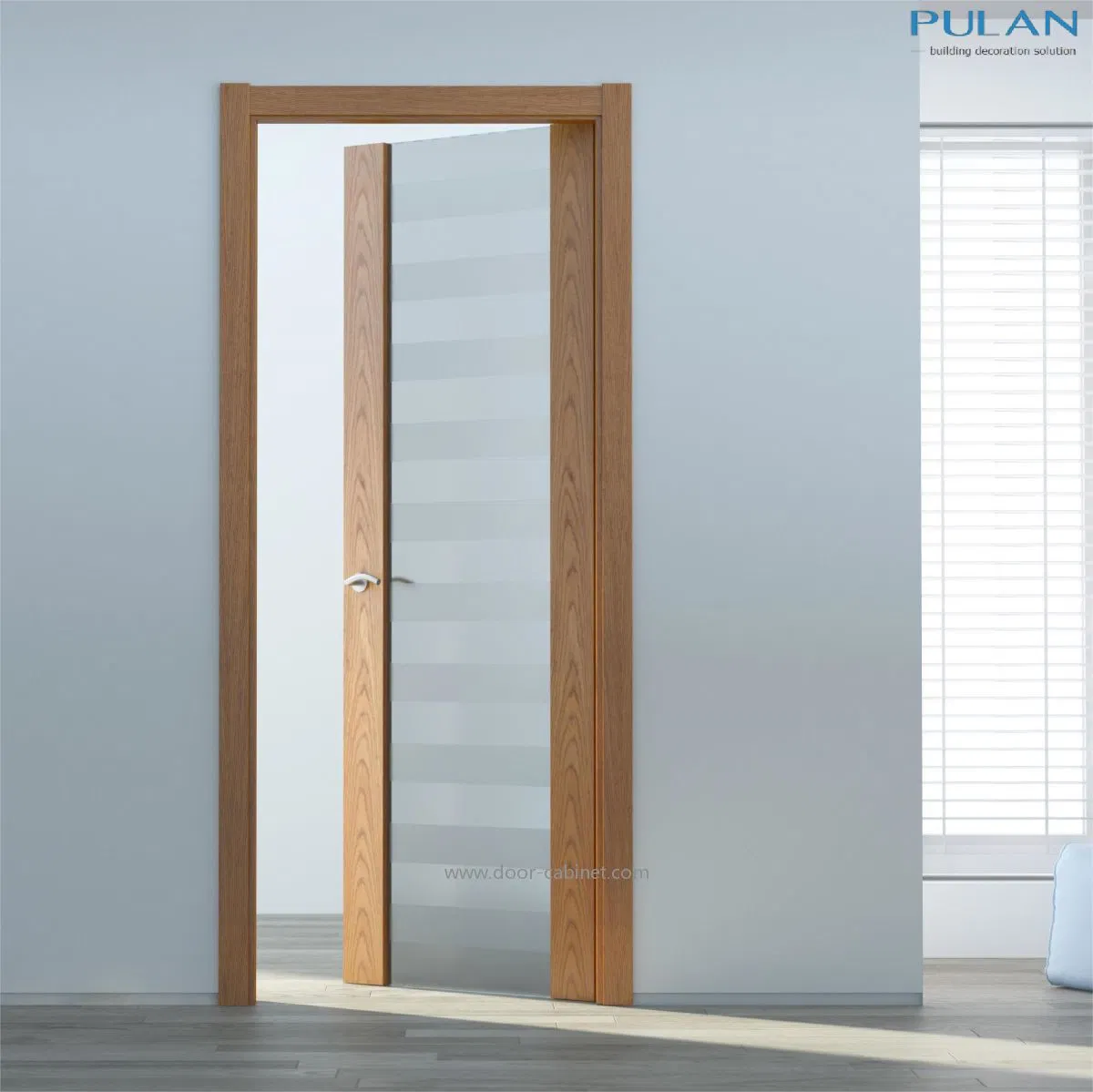 Cheap Price Internal Natural Oak Veneer 2 Panel Fd30 Fire Door