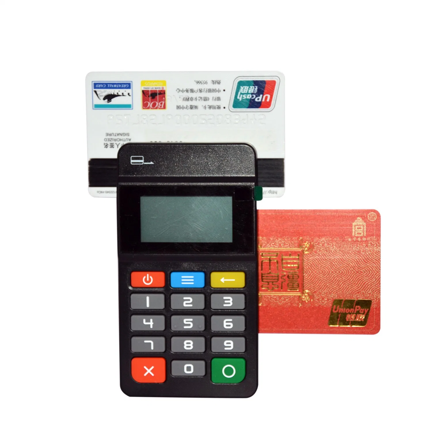 Smart NFC Magnetic Card Mobile Innovative Bluetooth Payment Terminal with Keypad (HTY711)