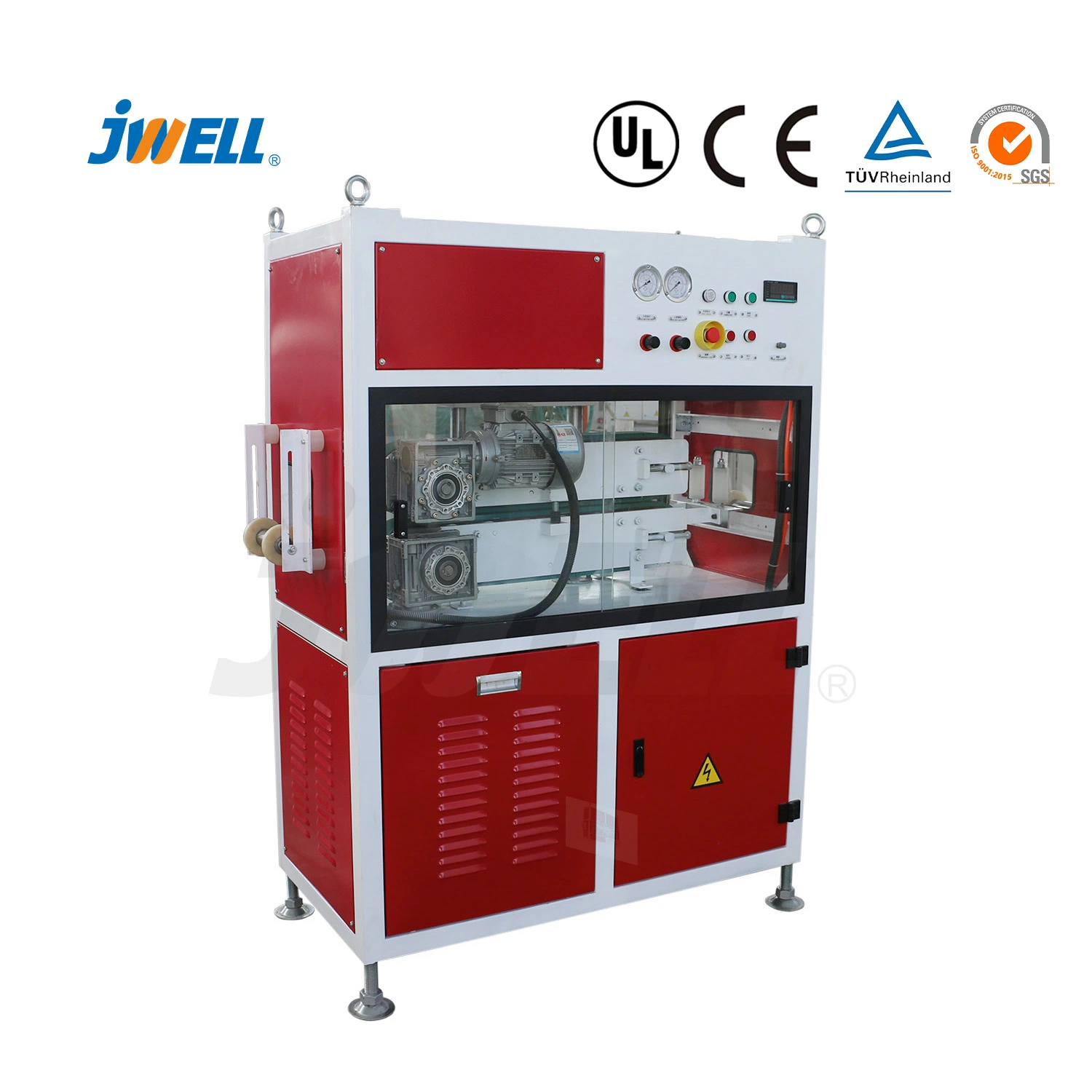 Jwell Plastic Window Door Seal Strip Equipment with Special Designed Single Screw