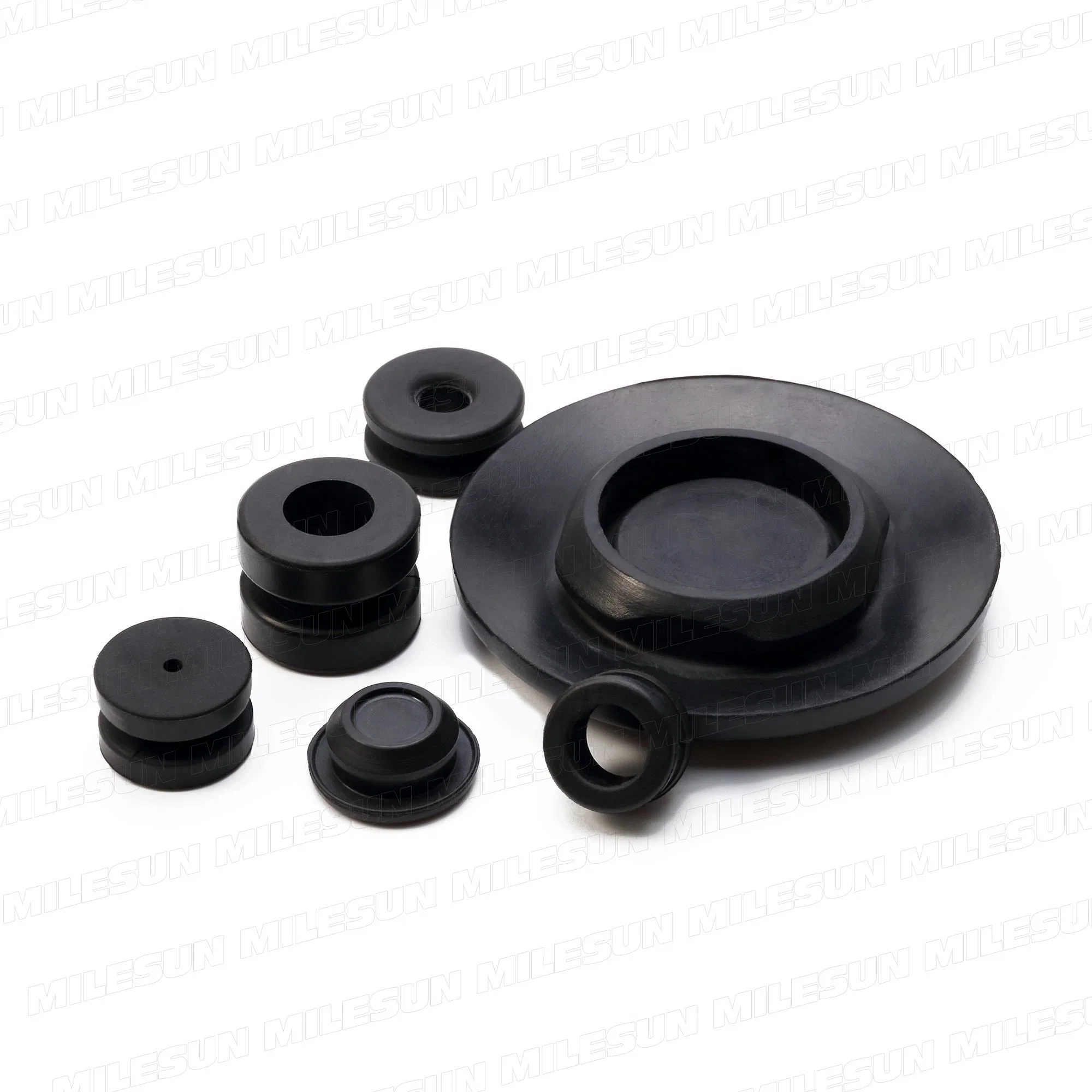 Auto Firewall Neoprene Silicone Rubber Auto Wire Harness Grommet Electrical Wire Gasket Solid Hole Plug