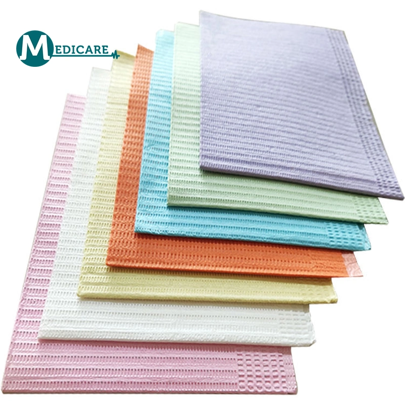 Blue or Green Sterilization Medical SMS Disposable Crepe Paper for Dental Hospital