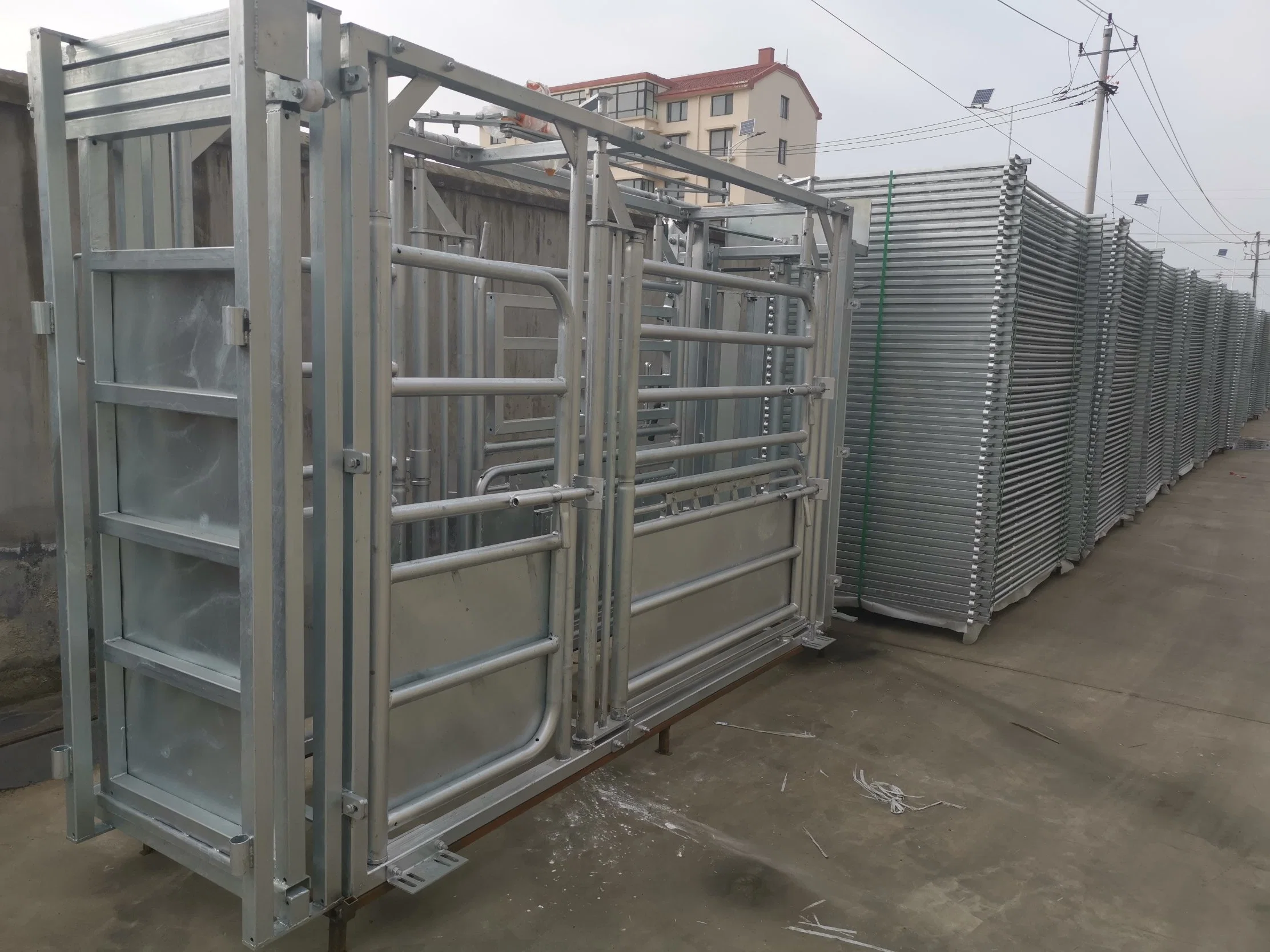 Professional High quality/High cost performance Livestock Machinery Squeeze Farm Anima Livestock Machinery Animal Chute - Cattle & Cow Crush