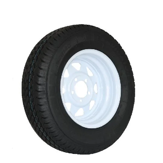 Chinese Best Quality Natural Rubber Radial Truck Tyre with Wheel Rim for Truck Trailer and Car 185r14c