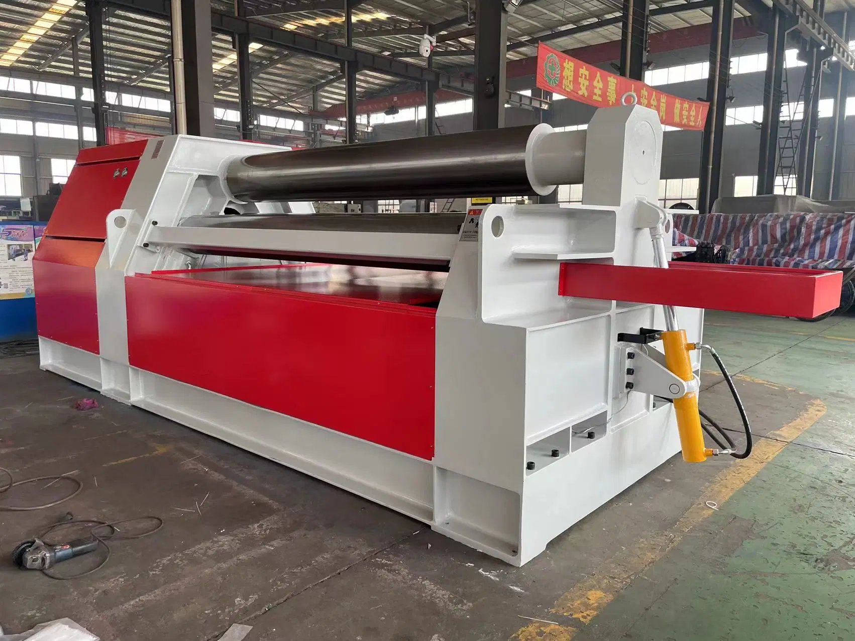 Rpb 40X2500 Hydraulic Steel Rolling Pipe 3-Roller Bending Machine