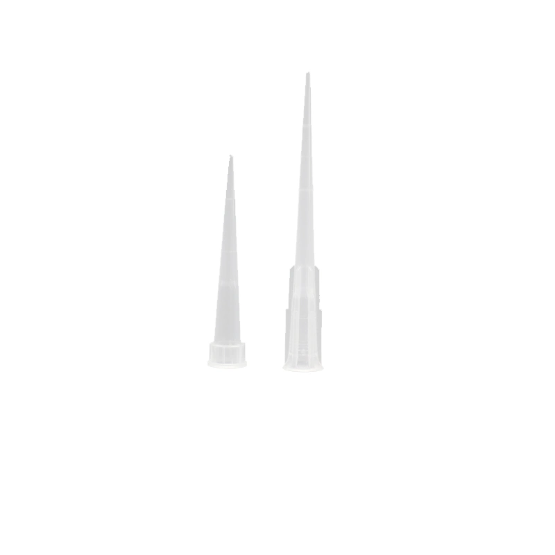 Medical Dispoasble Universal White Yellow 200UL Graduated Pipette Tip