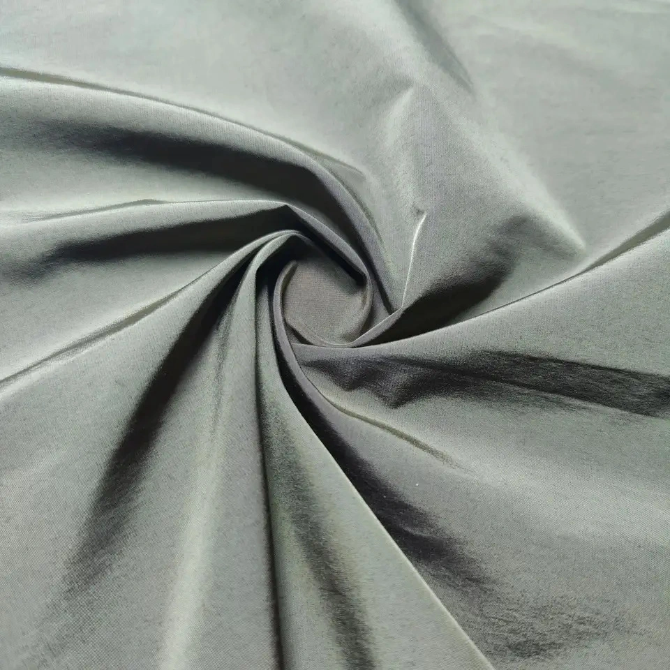 Durable Cloth 75D 100% Polyester Imitated Memory Water Proof Jacket Chemical Fabric Material