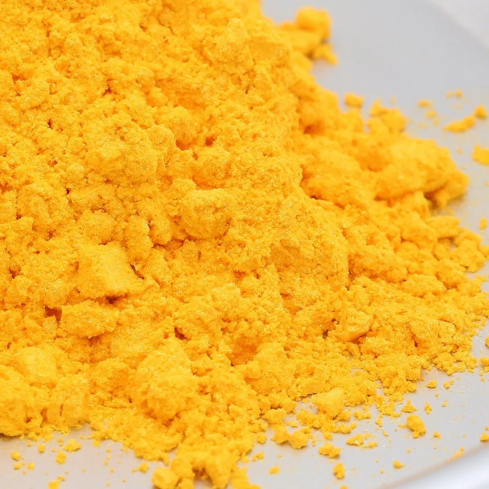 Colorant Lemon Yellow Luster Yellow Color Pearl Pigment Mica Powder