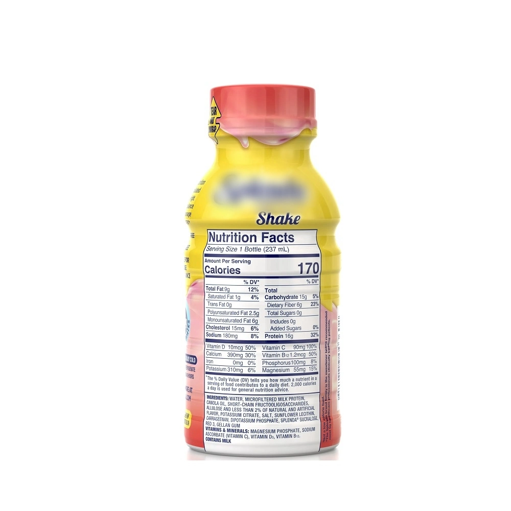 Leche original favor botellas de vidrio 290ml OEM/ODM Marca saludable Bebida con leche