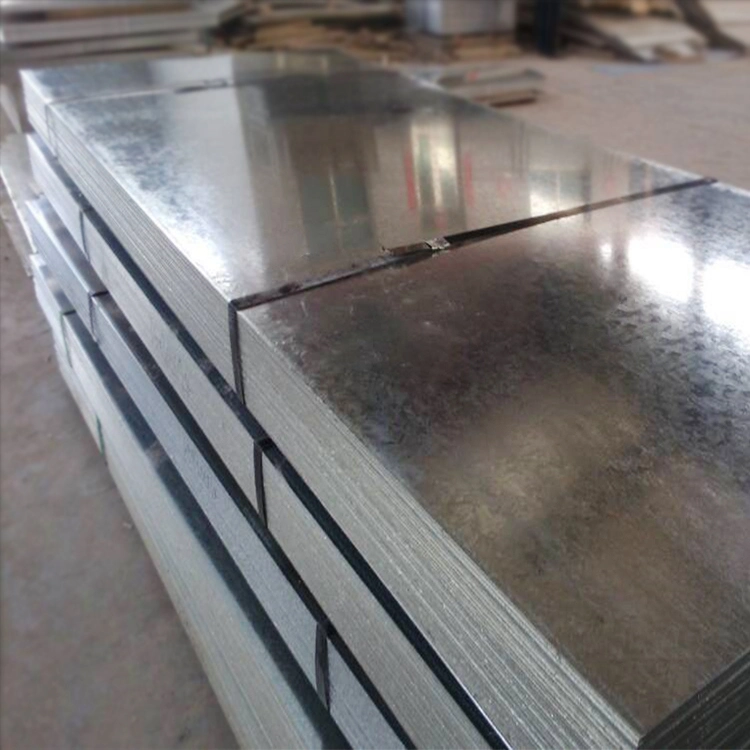 Plate Zinc Iron Roofing Dx53D Z150 24 Gauge 4X8 Metal 0.5mm 1mm 2 mm Thick Galvanized Steel Plates Material Cold Rolled Sheet