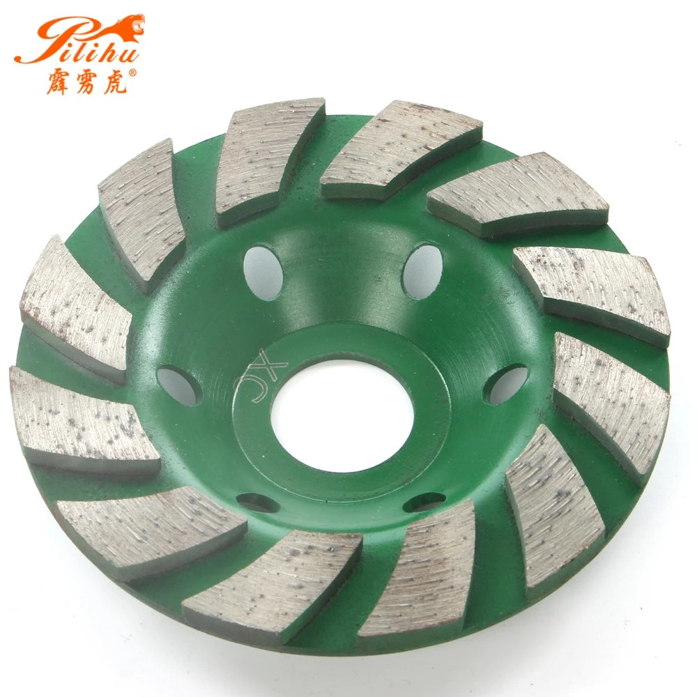 Pilihu 115cm Professional Grade Diamond Cup Grinding Wheel for Concrete Grinders