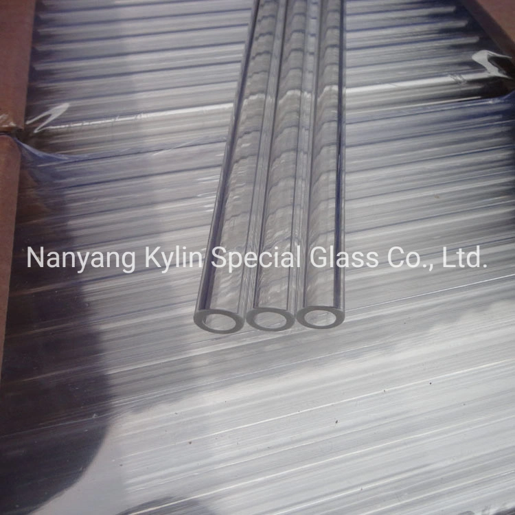 High Purity Processing Solar Energy Quartz Tube Transparent Quartz Ampule