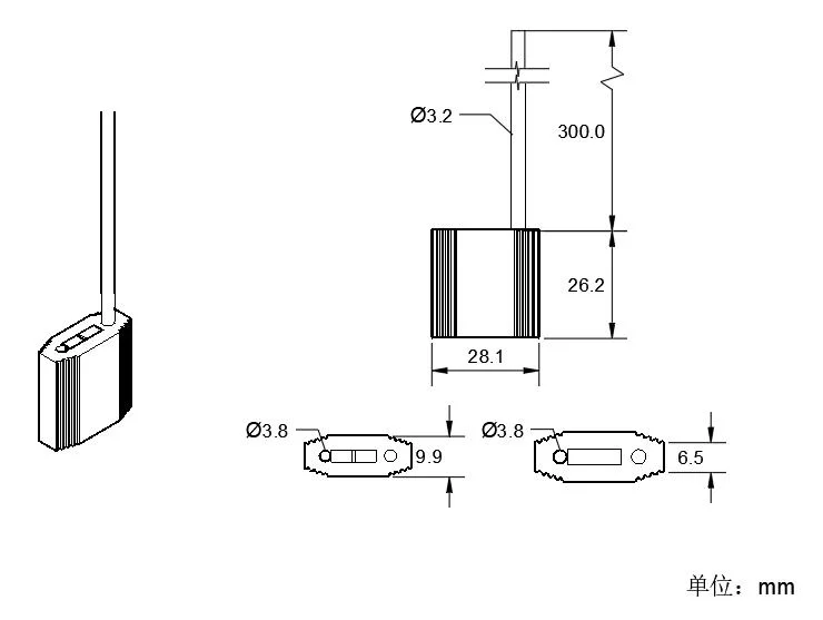 Plastic Coated Hexagonal Cable Wire Seal Lock