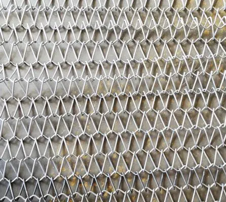 Stainless Steel Woven Wire Mesh Food Grade Conveyor Belt