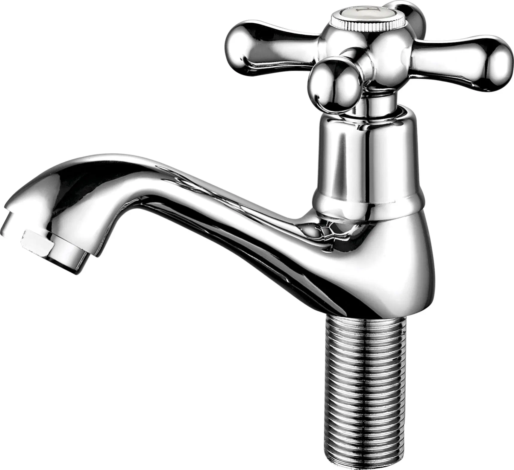 Factory Direct Verkaufen Zwei Dual-Griff Zink Körper Chrome-Effekt 35mm Badewanne Mixer heiß kalt Wasserhahn Wasserhahn