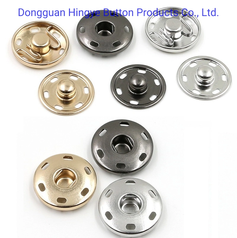 Two Parts Metal Press Snap Studs Button