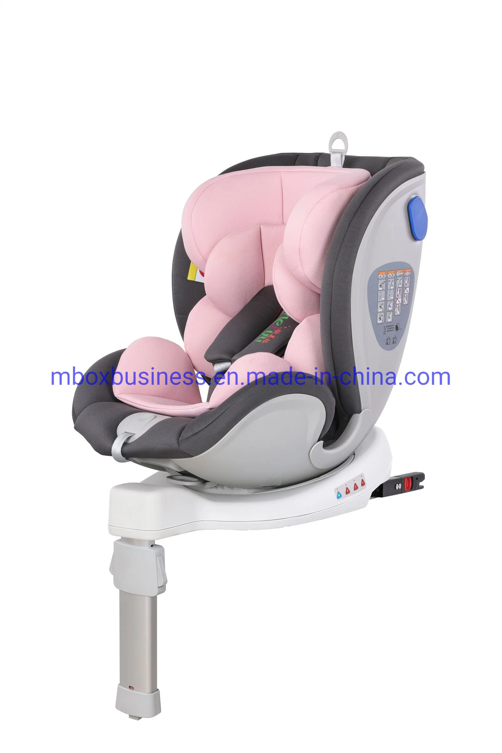 Wholesale/Supplier 360 Degree Rotatable Isofix Children Safety Seat Baby Car Safety Seat Manufacturer