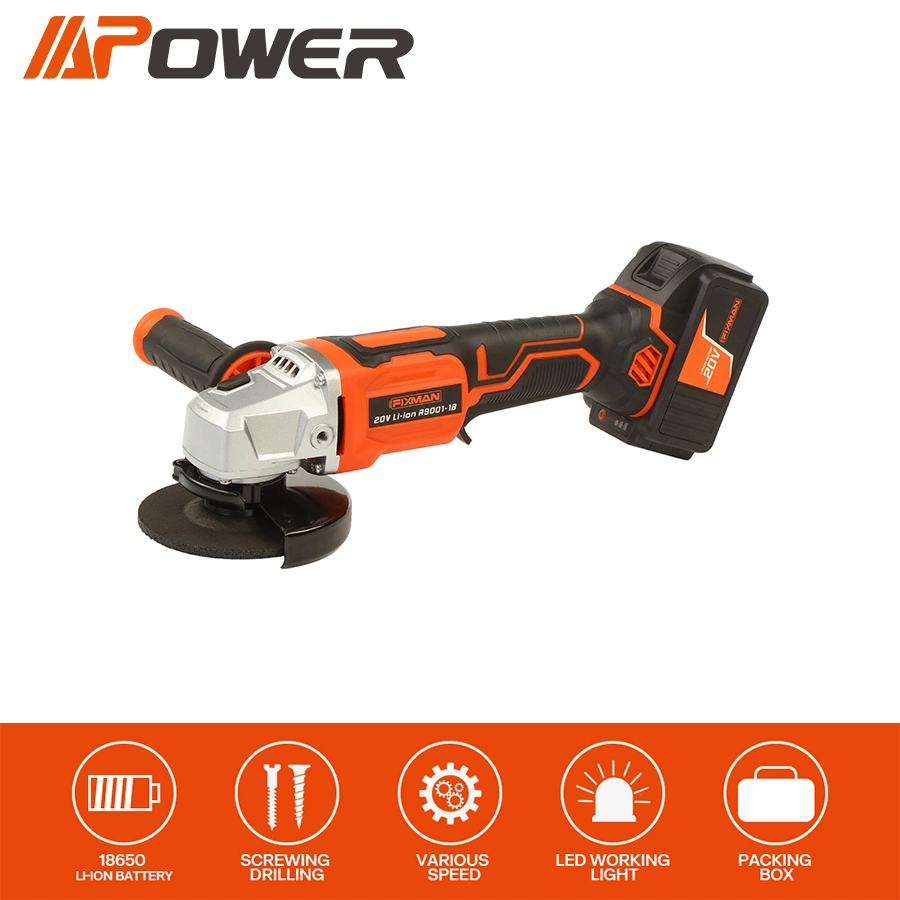 20V Electric Angle Grinder with Lithium Battery