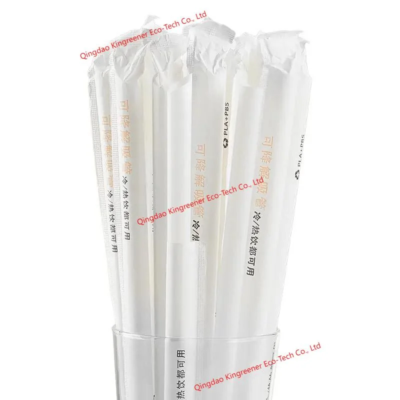 PLA Recycle Straws Bubble Tea Beverage Drinks Using Eco Friendly Material Long Straws for Sale Price Negotiable