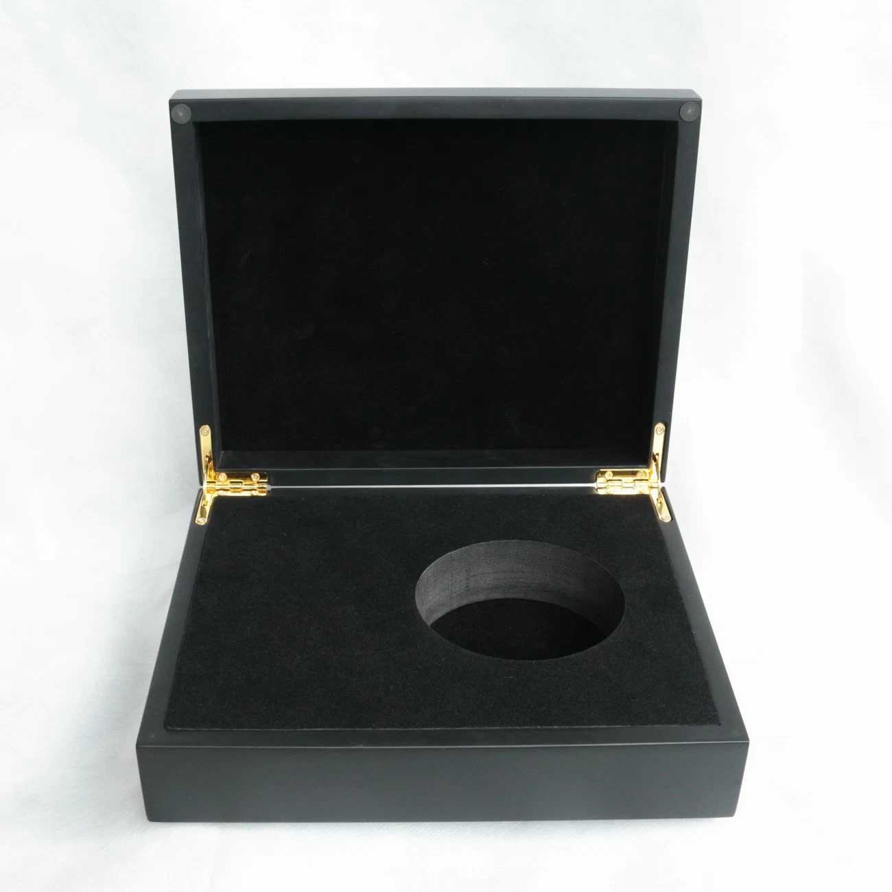 Black Wood Gift Storage Packing Box