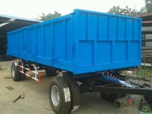 Chinese Tractor Four Wheel Farm Trailer