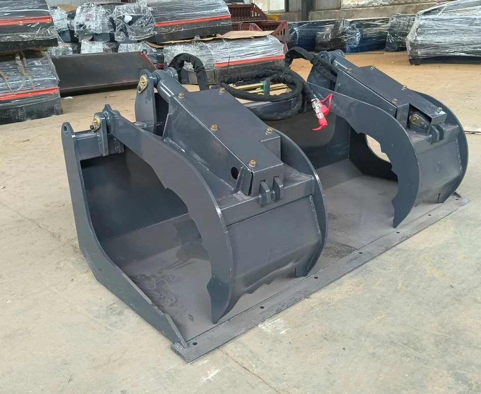 Grapple Bucket for Skid Loader