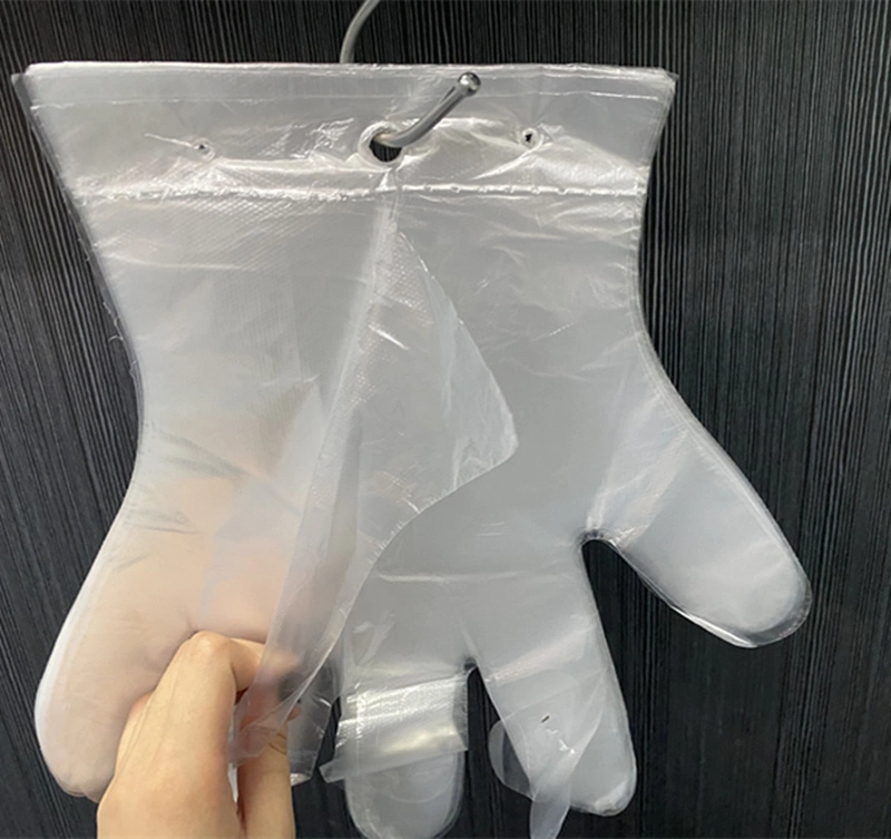 HDPE Cheap Disposable Custom Plastic Glove