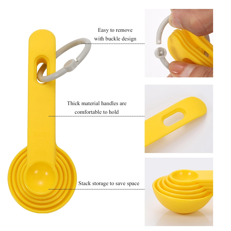 Factory Wholesale/Supplier Various Measuring Spoons Plastic