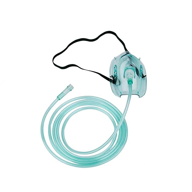 Medical Supply PVC Oxygen Mask Kit with Oxygen Tube