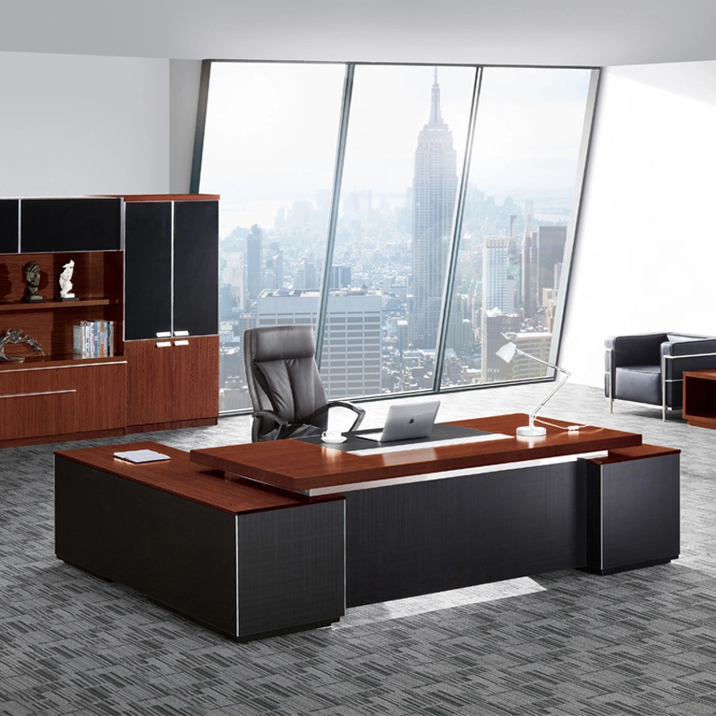 China Luxury Office Supply Wholesale Boss Modern Home Wooden Computer Executive Table Desk Office Furniture