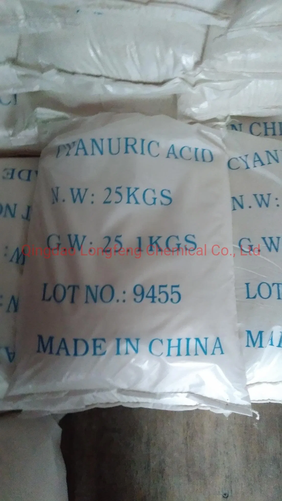 Swimming Pool Water Treatment Chemicals CAS No. 108-80-5 White Powder Granular 98.5% Min Cyanuric Acid