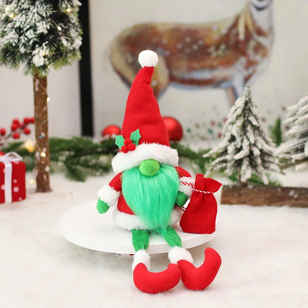 Weihnachten Puppe Ornamente Elf Tomte Navidad Dekor Gefüllte Plüsch