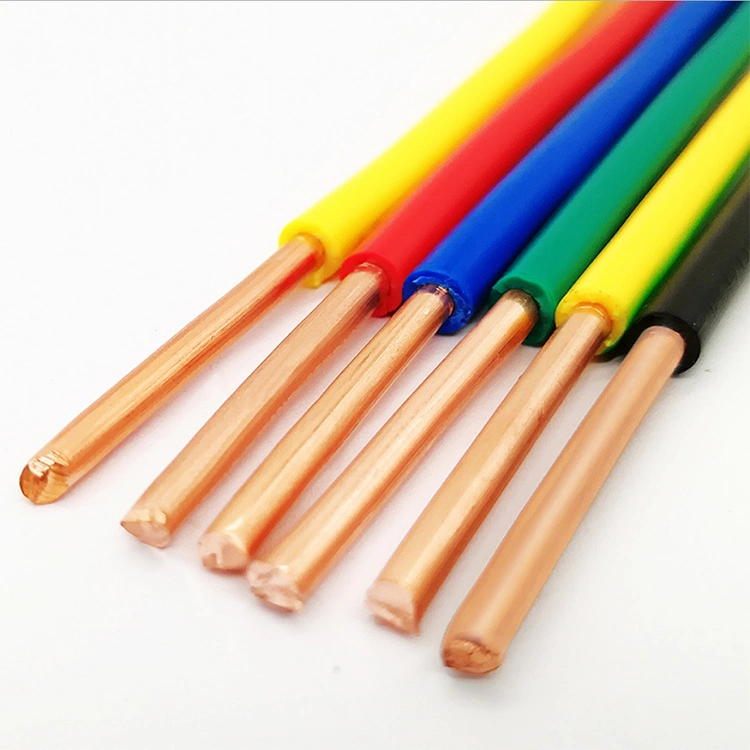 PVC Insulated Copper Wire BV 1.5mm 2.5mm 4mm Electricity Cable House Wiring Electrical Cable