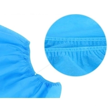 SMS PP CPE Waterproof Disposable Shoe Covers Thicken Antiskid Dustproof Non Woven Boot Cover