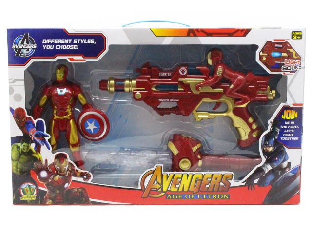 10300307 Boys Toy Superman+Sword+Gun with Light and Sound