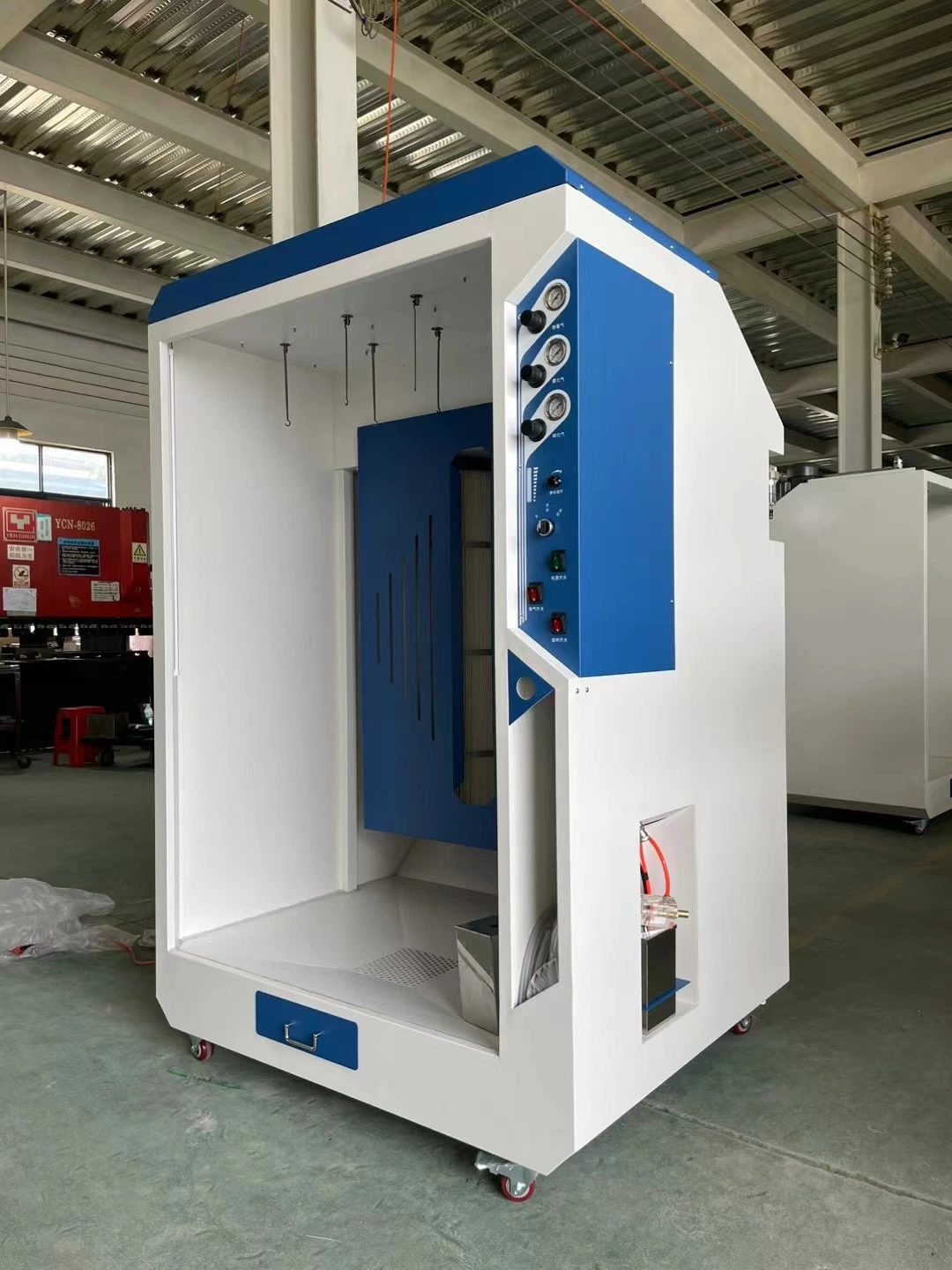 Dust Free Portable Small Mini Powder Coating Spray Paint Booth for Sample Making