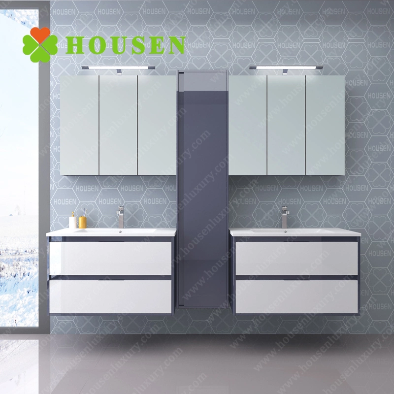 New Design Luxury Bathroom Cabinet Bathroom Vanity Mirror Cabinet Bathroom Luxury Cabinet Furniture