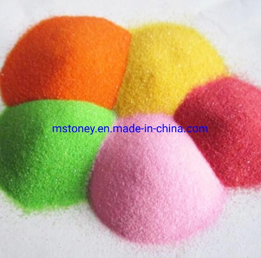 All Colors of Decorative Colored Sand for Kids Play