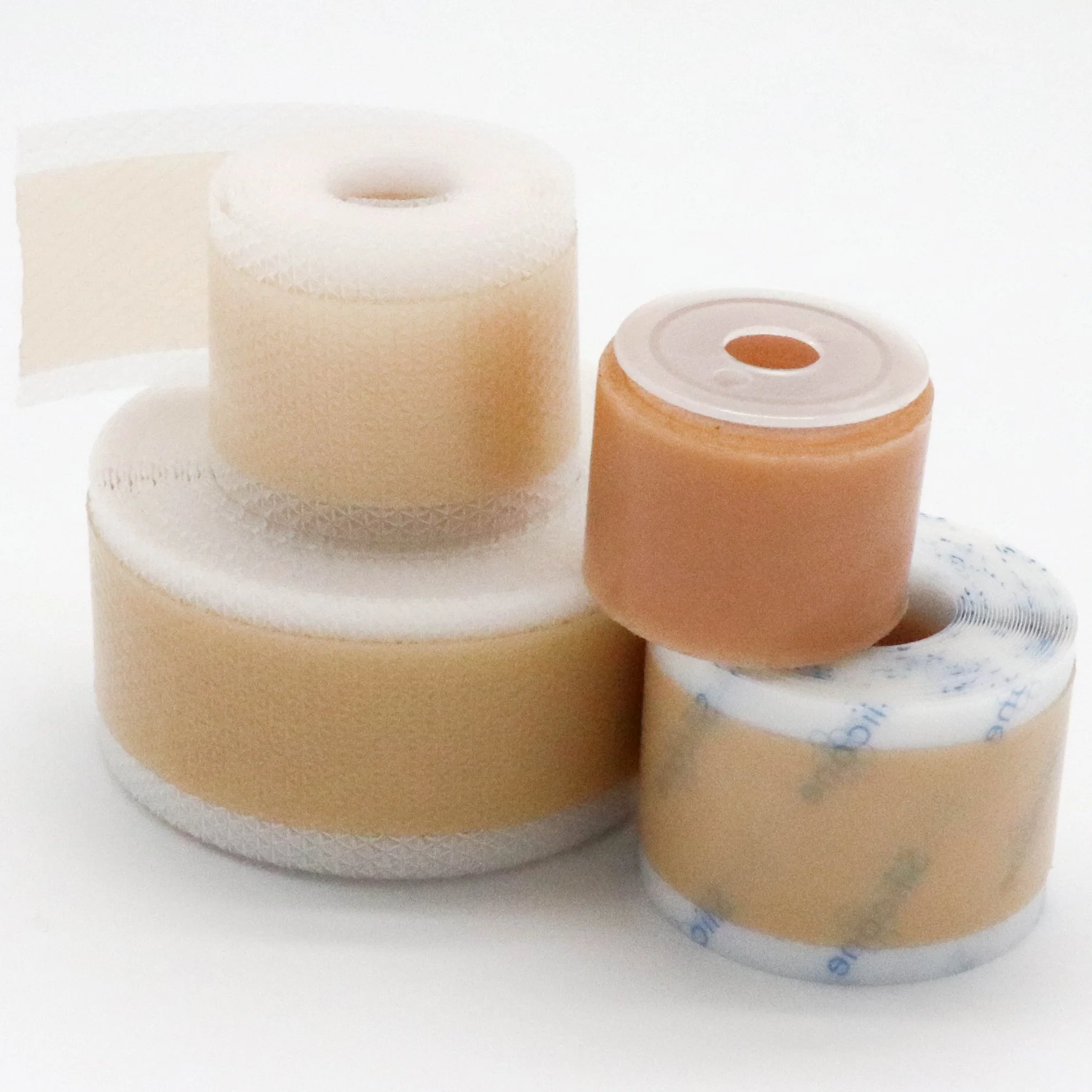 Medical Silicone Tape with High Quality Adherent Gel Fix Tube