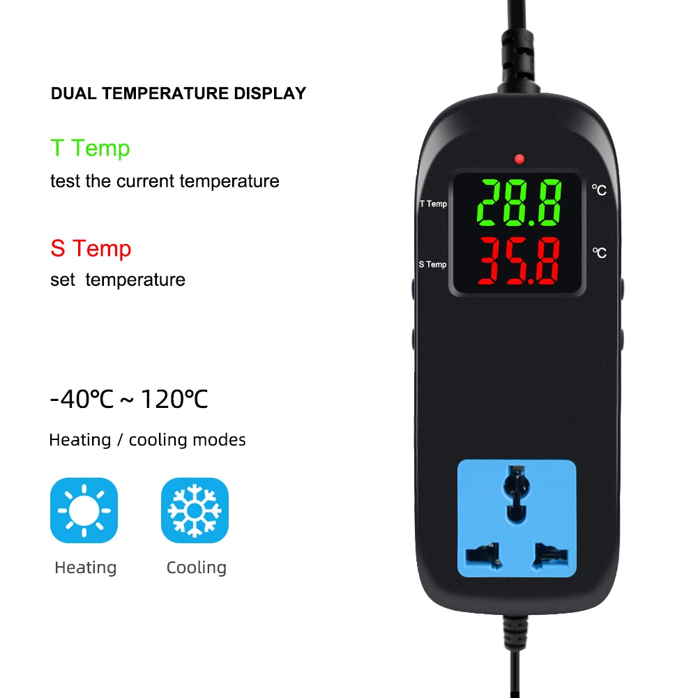 Intelligent Temperature Controller Electronic Socket for Home Cold Storage and Laboratory