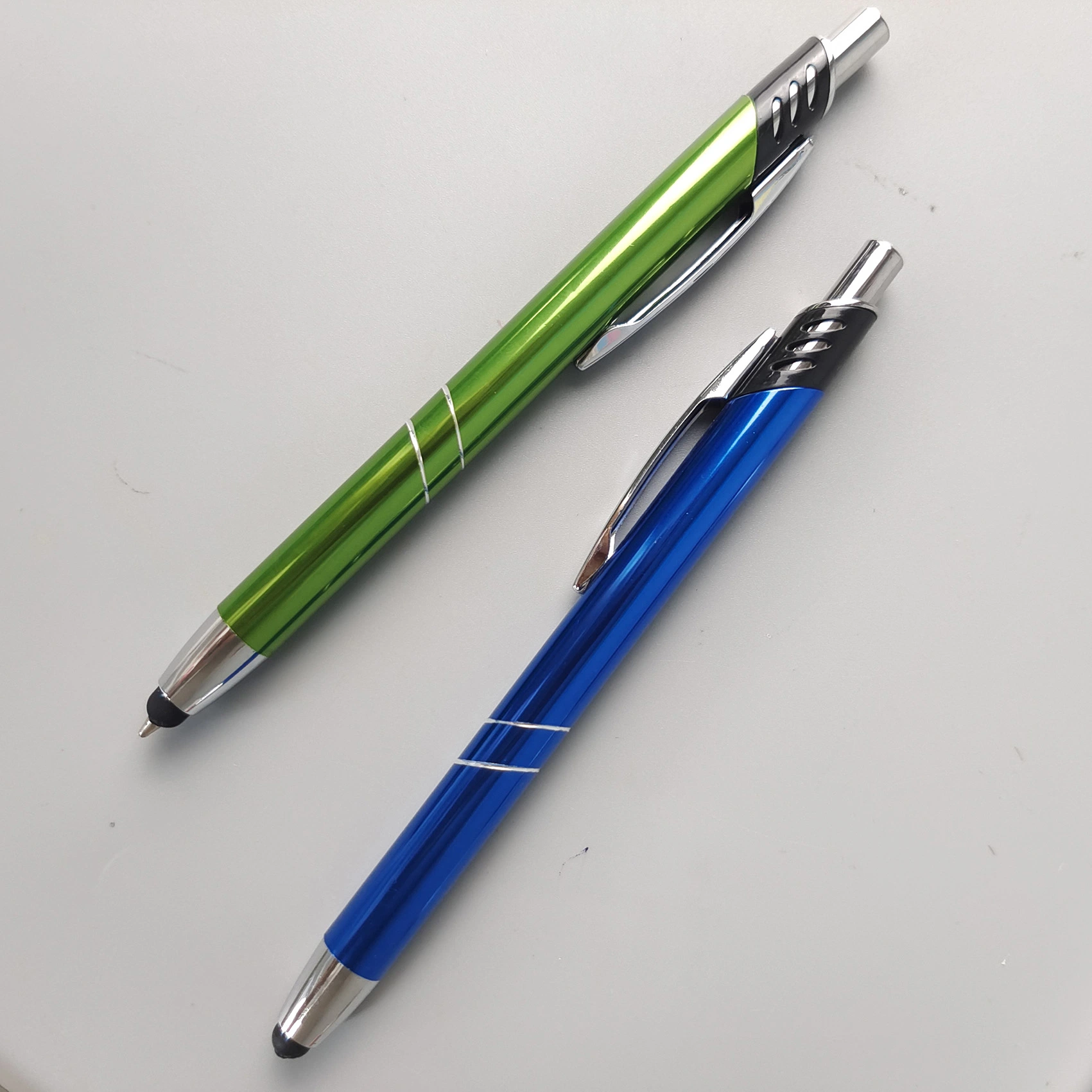 Cheap Touch Screen Color Metal Ballpoint Pen with Custom Logo