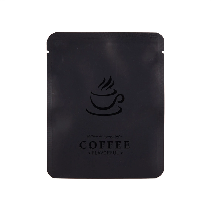 10g cafetera Café bolsas de papel de Aluminio funda paquete sellado lateral 3 sobres de café