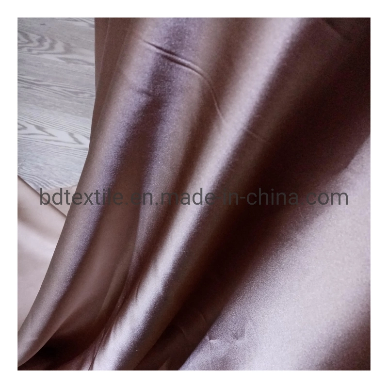 100% Polyester Silk Satin Fabric Bridal Satin for South American