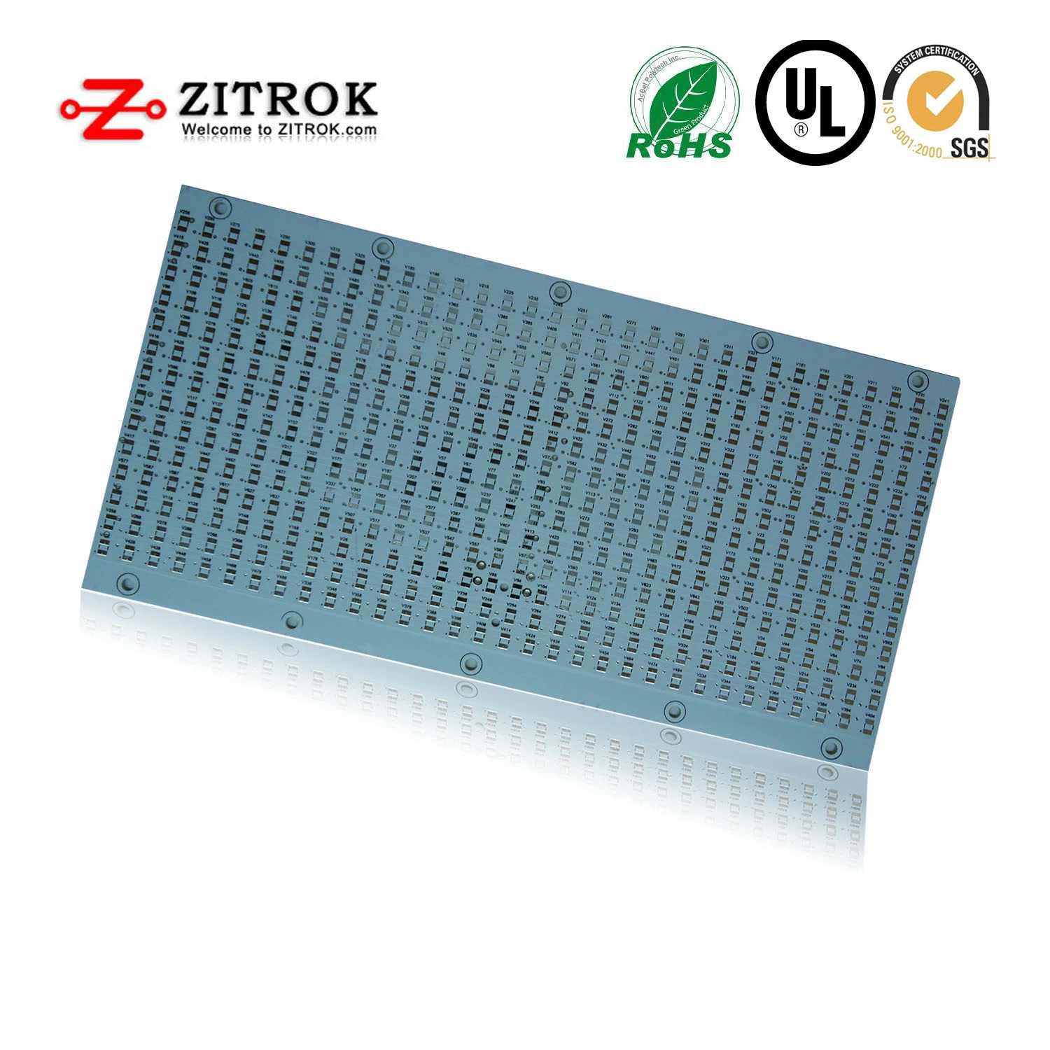 Aluminum LED PCB, Round LED Bulb PCB, Motherboard Printed Circuit Board Electronic Component SMT