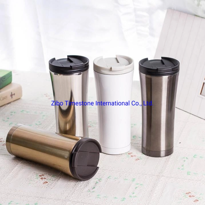 Wholesale Reusable Coffee Cup Mug, Insulated Travel Bottle Vacuum Stainless Steel with Leakproof Lid for Hot & Cold Drinks