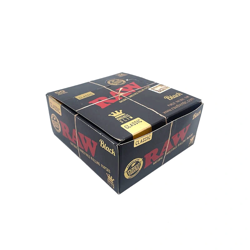 Black Classic Kingsize Slim 32 Leaves OEM Rolling Paper